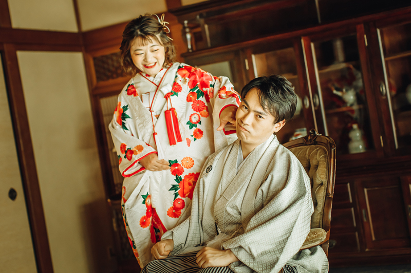 おふたりらしいお写真も