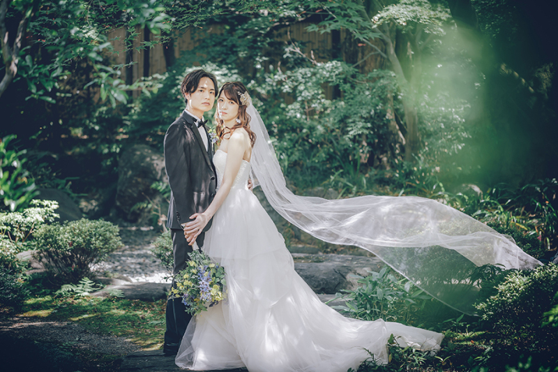 ベールショットも素敵♡