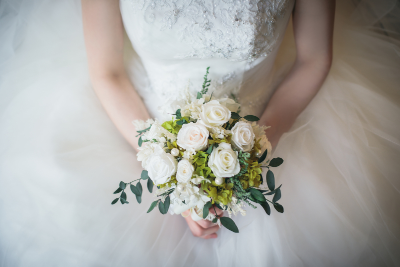 11:05 お持込のブーケも