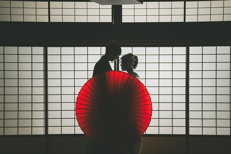 広々とした和室を活かして