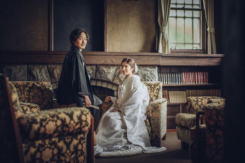 続いては書斎で撮影