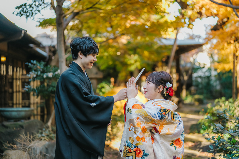 おふたりらしいお写真も