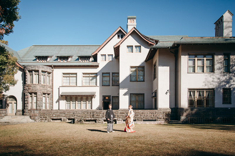 お庭の自然もたっぷり