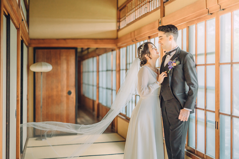 ベールショットも素敵♡