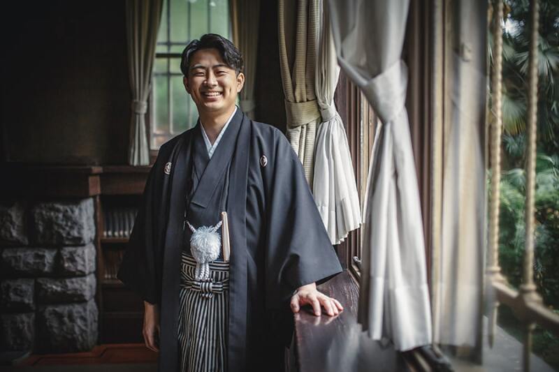 ご新郎様のソロショット