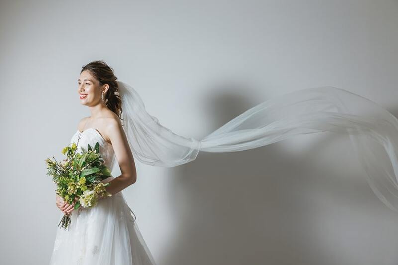 ベールショットも素敵♡