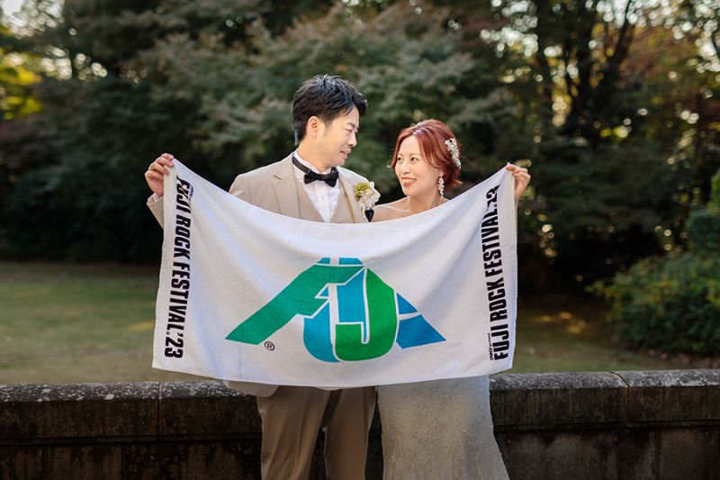 おふたりらしいお写真も