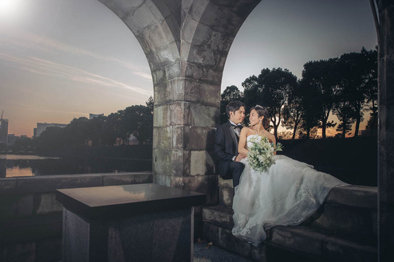 おふたりらしいお写真も