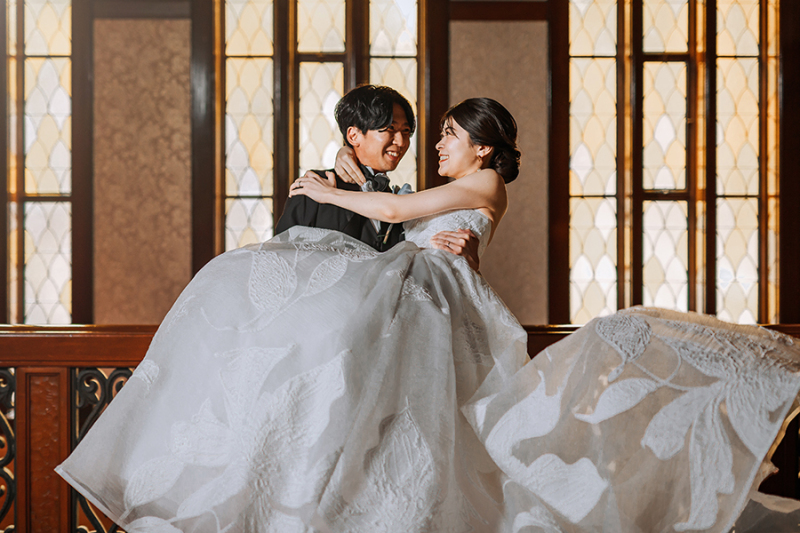 おふたりらしいお写真も