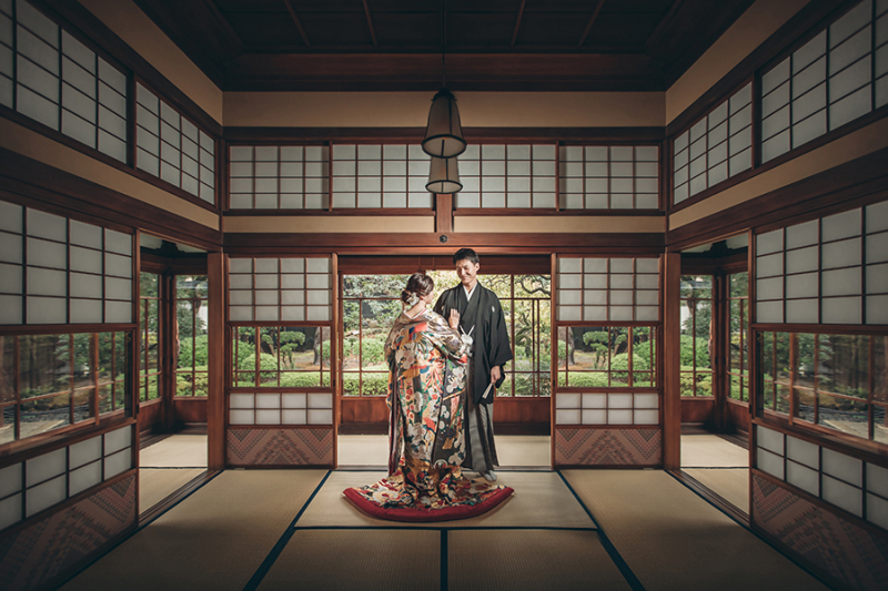 広々とした和室を活かして