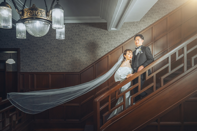 ベールショットも素敵♡