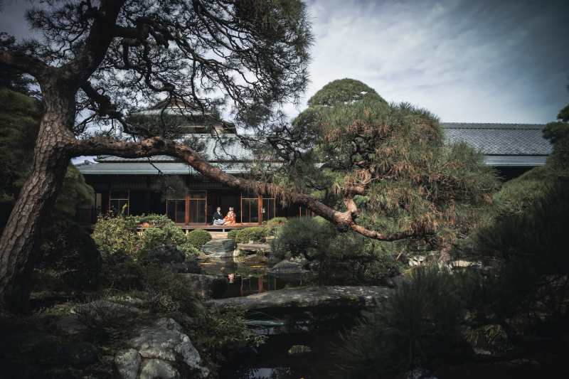 世界的にも人気な庭園と一緒に