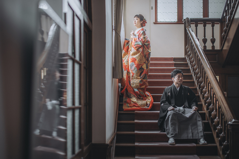 窓際で自然を活かして