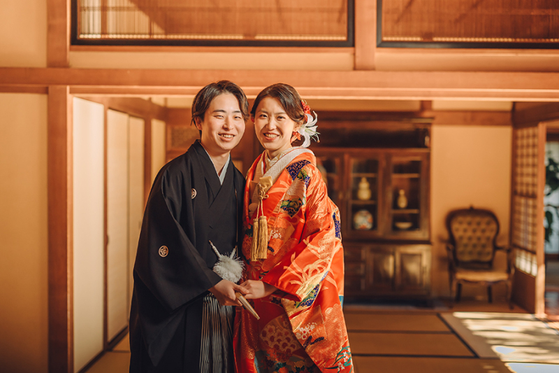 おふたりらしいお写真も