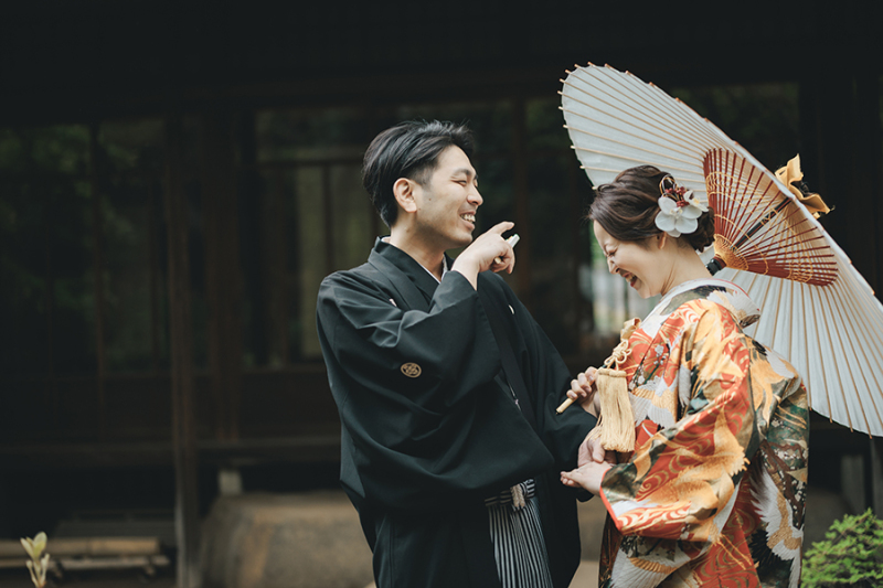 おふたりらしいお写真も