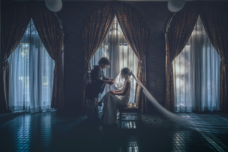 ドラマチックなお写真も