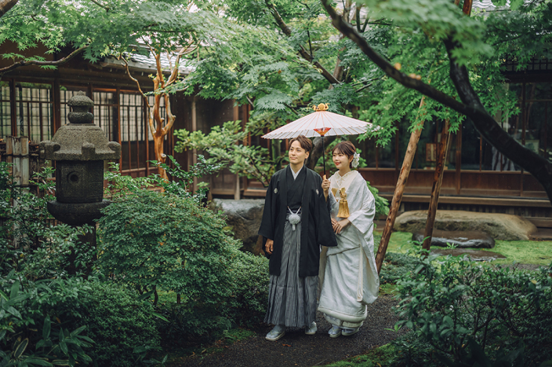 お庭の緑もたっぷり