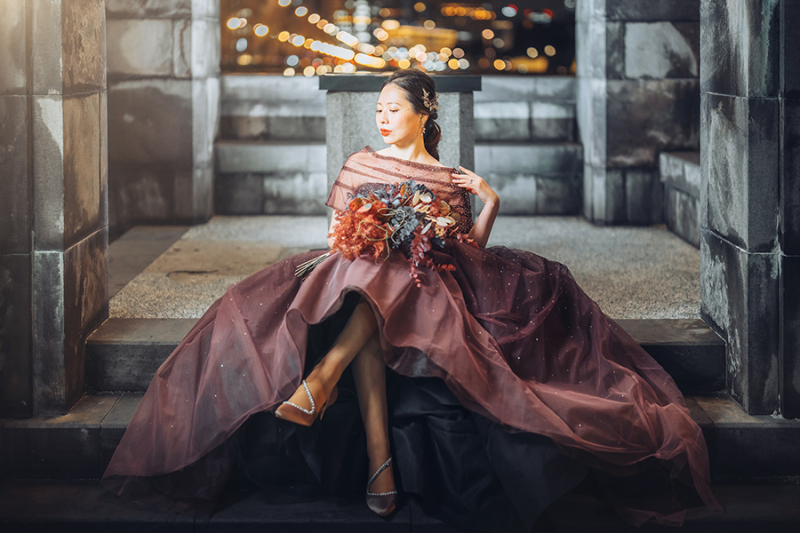 ご新婦様のソロショット