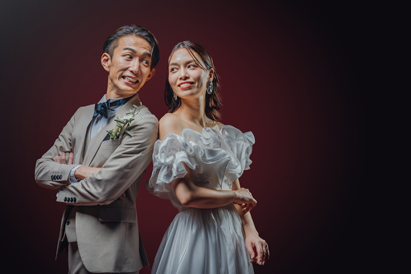 おふたりらしいお写真も