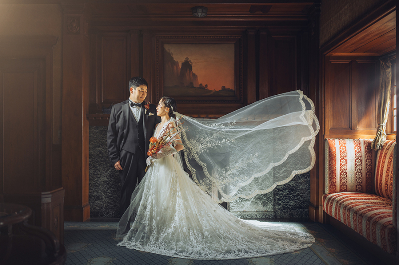 ベールショットも素敵♡