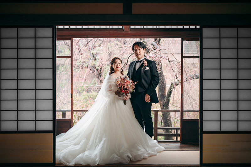 おふたりらしいお写真も