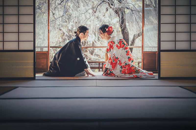 広々とした和室を活かして