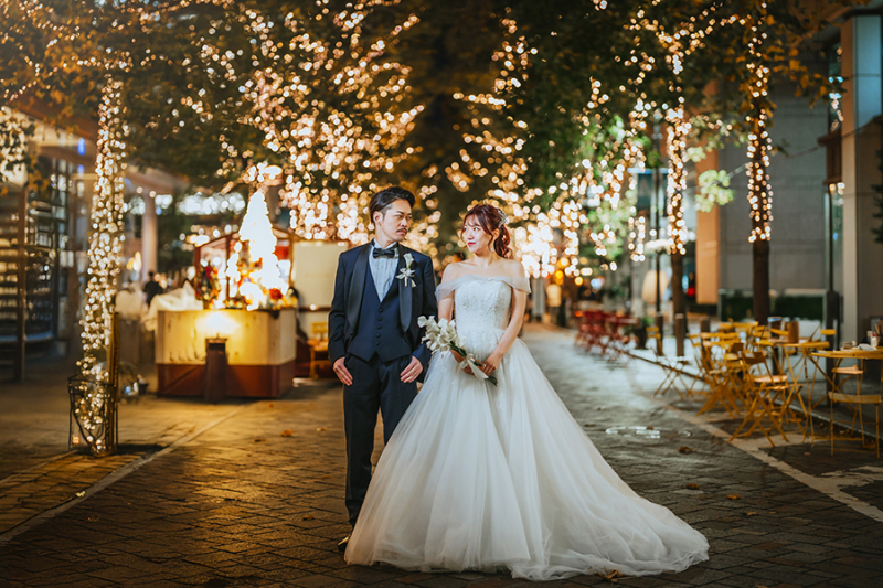 おふたりらしいお写真も