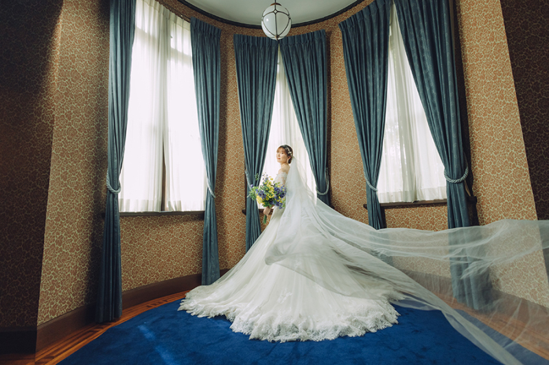 ベールショットも素敵♡