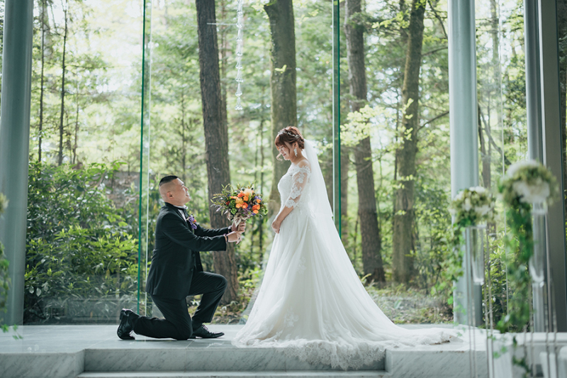 おふたりらしいお写真も