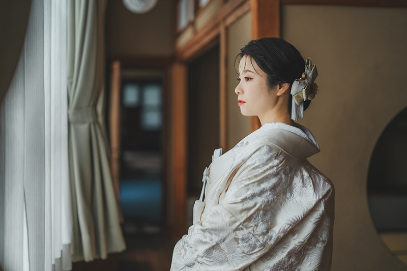 ご新婦様のソロショット