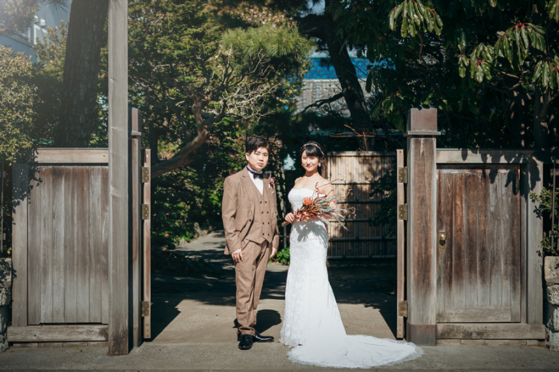 お庭の自然もたっぷり