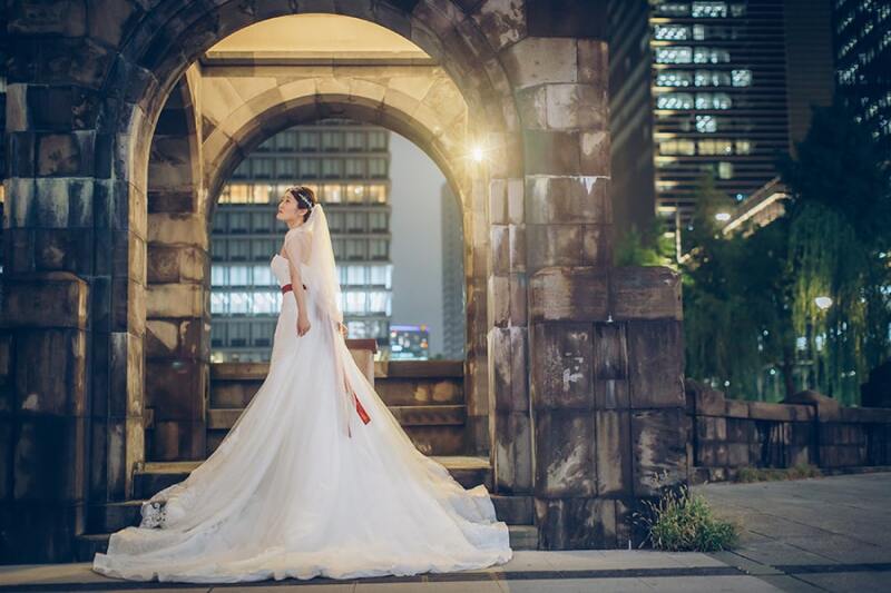 ご新婦様のソロショット