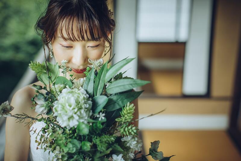 ご新婦様のソロショット