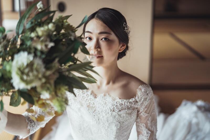 11:25 ブーケを使って美しく