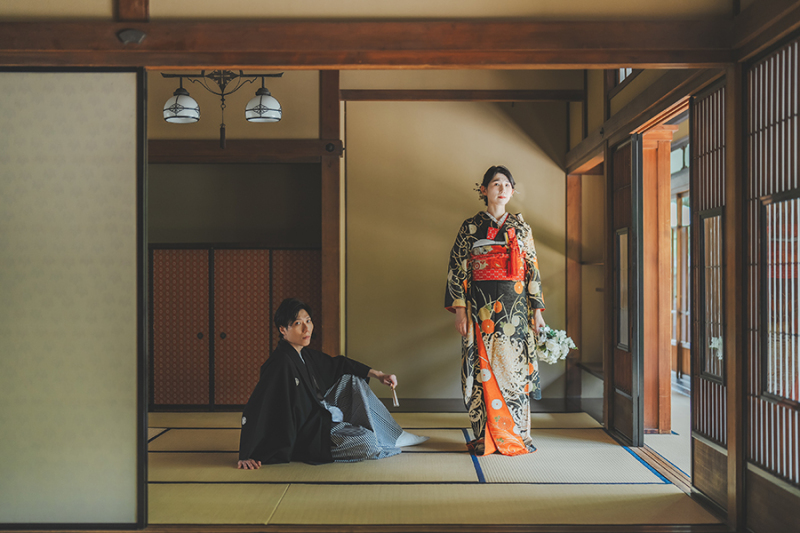 広々とした和室を活かして