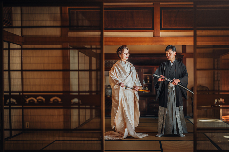 広々とした和室を活かして