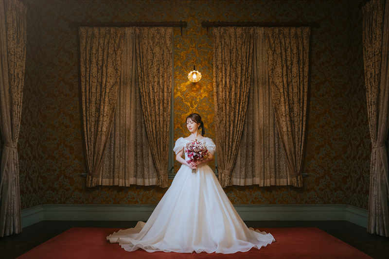 ご新婦様のソロショット