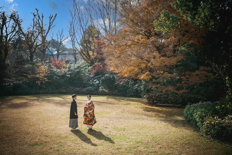 お庭の雰囲気を活かしながら