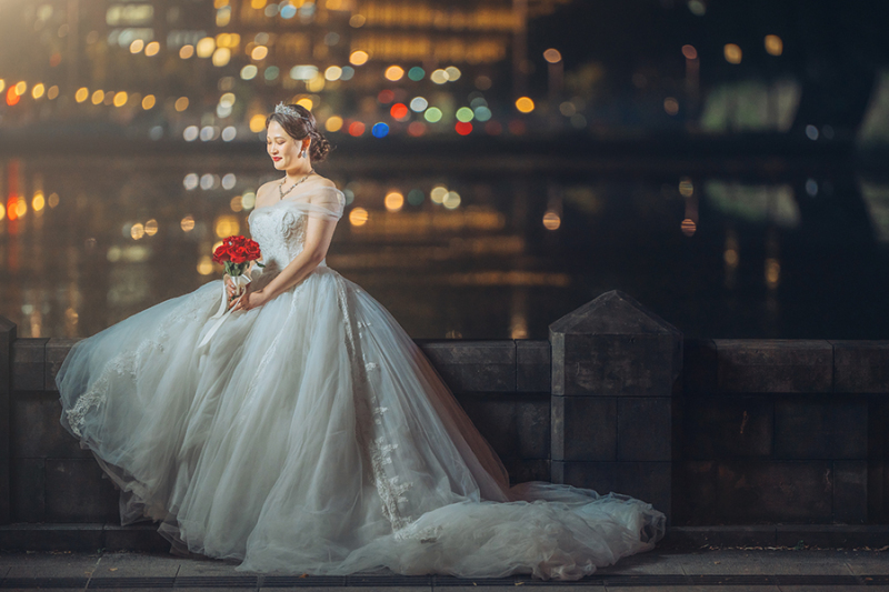 ご新婦様のソロショット