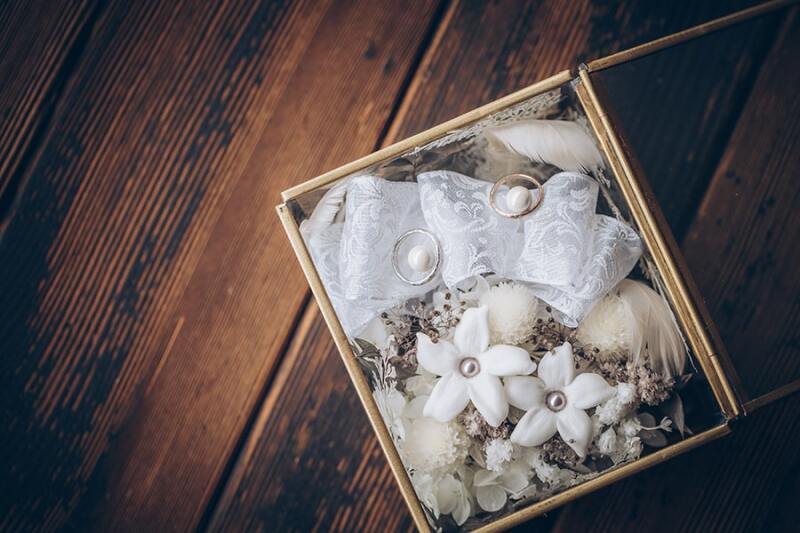 お持込みの指輪ケース♡