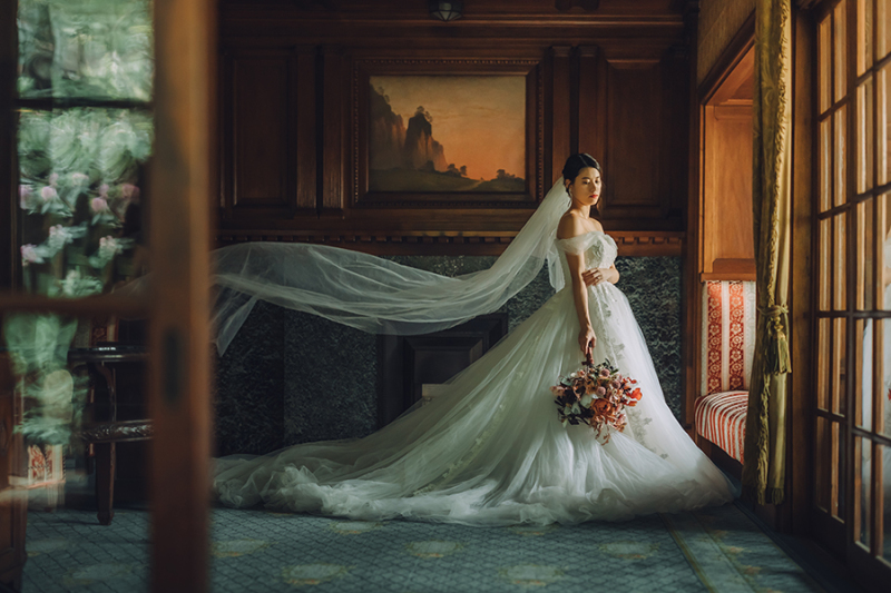 ベールショットも素敵♡