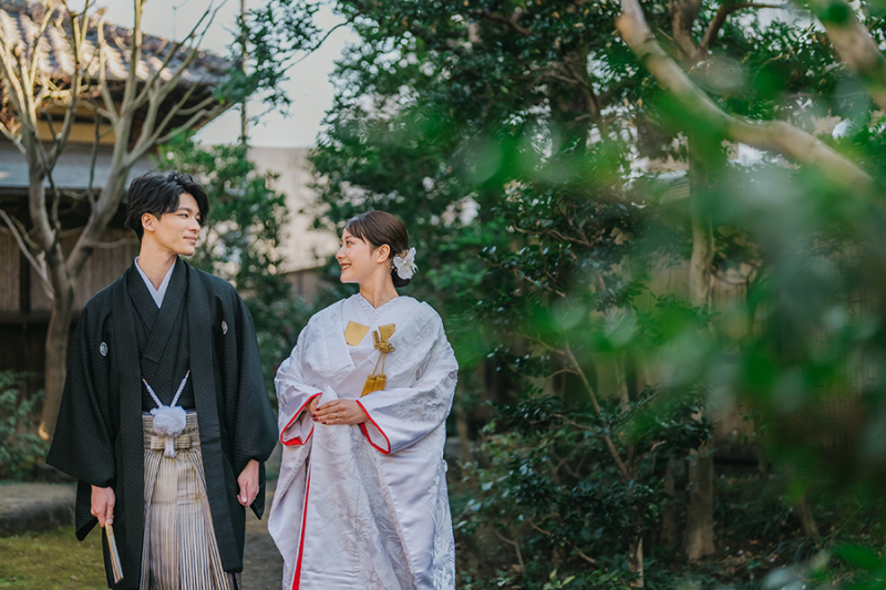 お庭の自然もたっぷり