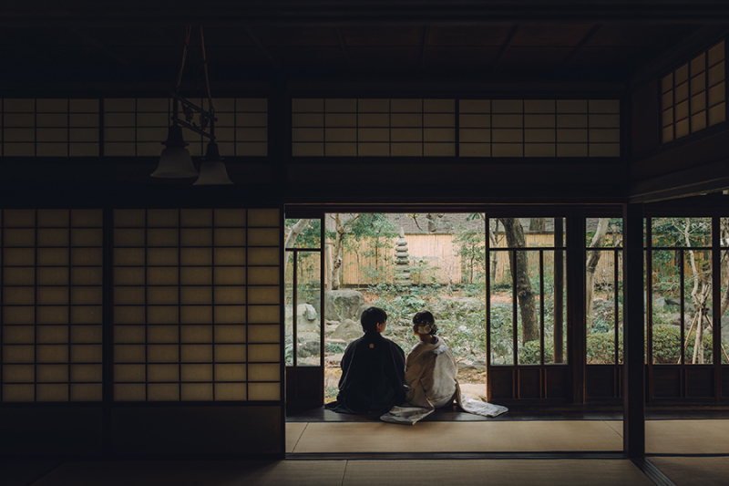 お庭の自然もたっぷり