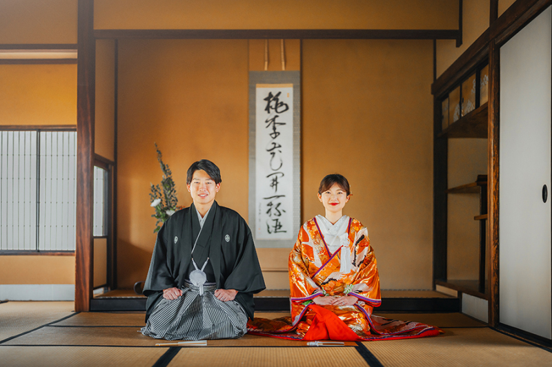 広々とした和室を活かして