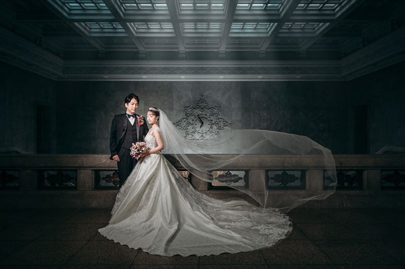 ベールショットも素敵♡