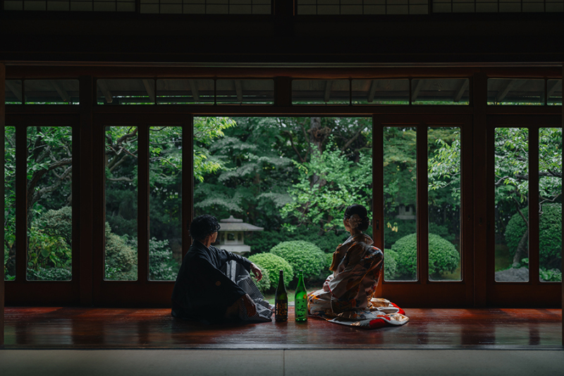 縁側ショット