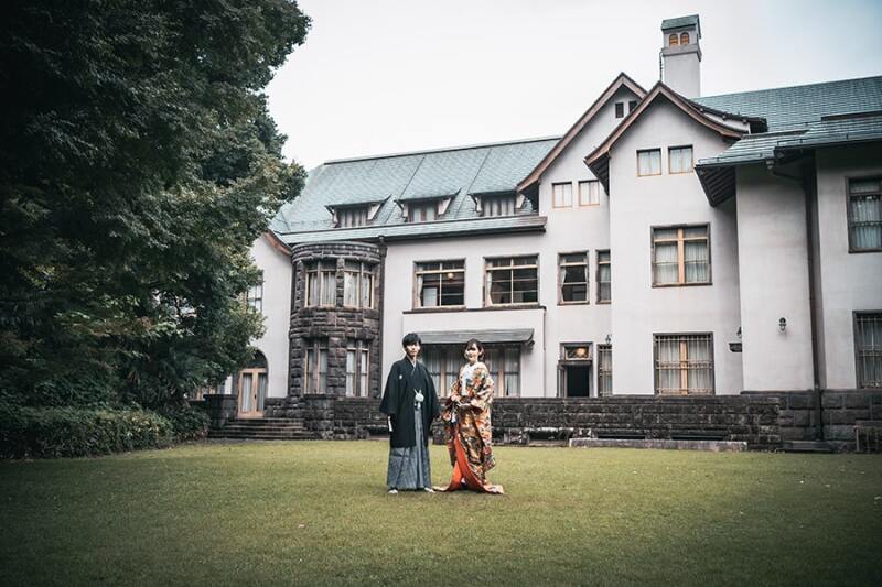 まずはお庭から撮影開始!