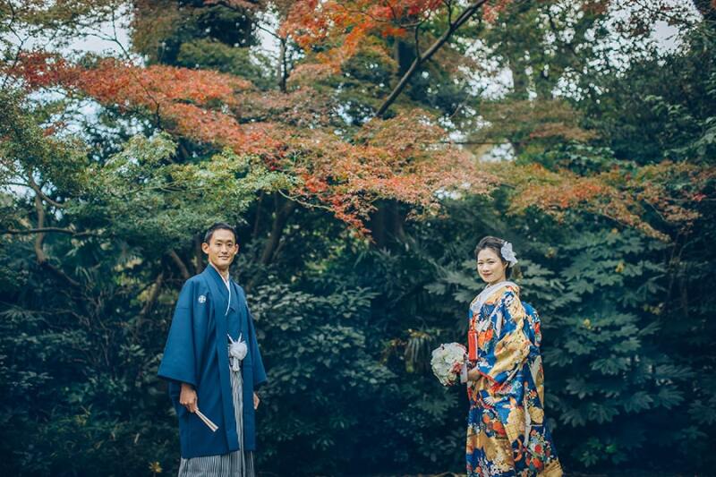 お庭の紅葉も染まり始めました