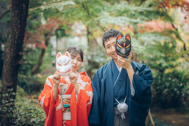 おふたりらしいお写真も