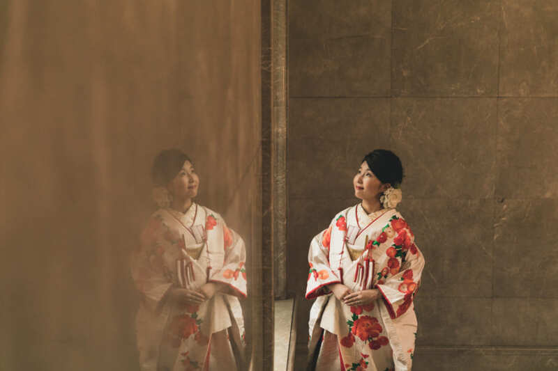 18:00 ご新婦様のソロショット